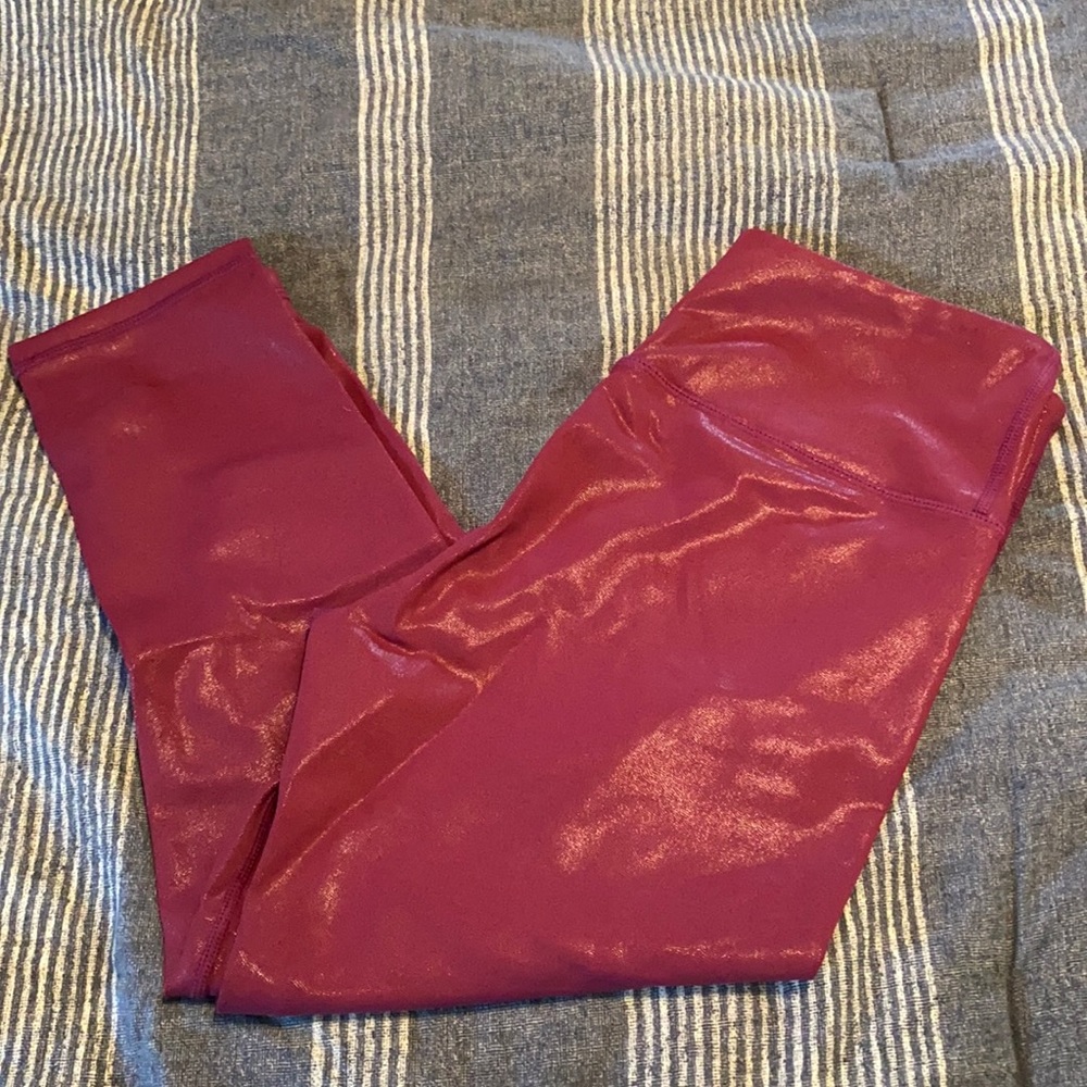 Zyia Lipgloss Metallic Plus Light N Tight High-rise Capri 20” 8-10
